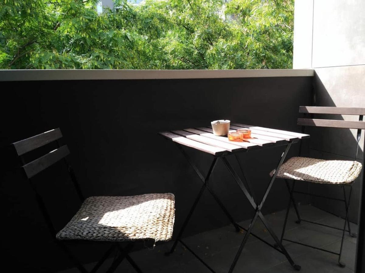 Stylish Flat, 2 Bathrooms And Swimming Pool, Next To The Beach! Sant Adrià de Besòs Exteriör bild